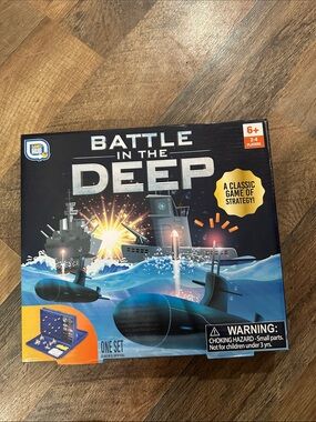 Battle in the Deep Strategy Game - Blue